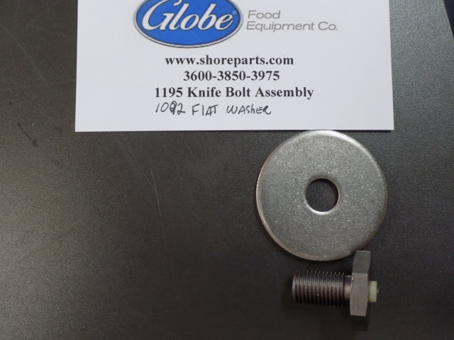 Globe Slicer Models 3600, 3850, 3975 Knife Bolt Assembly 1195-1092